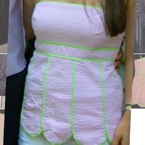 Lilly Pulitzer Tops - Lilly Pulitzer White Label Pink/green Top Sz 2/4 Lilly Pulitzer Tops - Lilly Pulitzer White Label Pink/green Top Sz 2/4